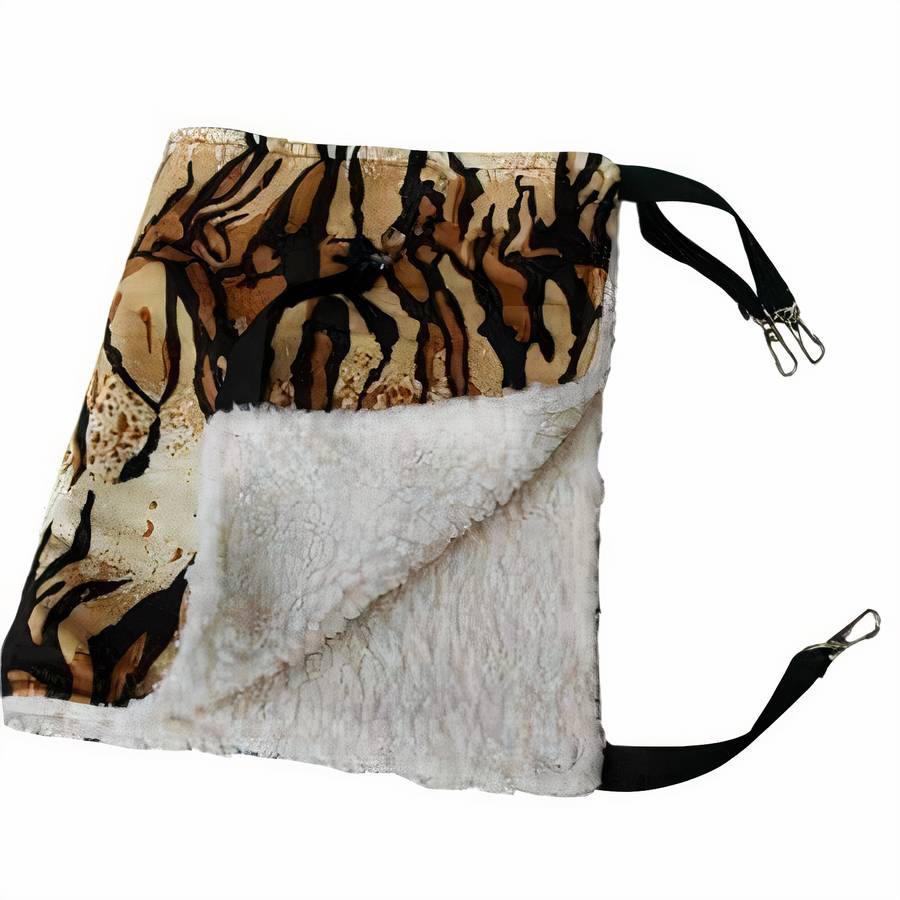 Hamac pour chat en tissus peau animal