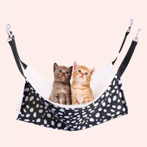 Hamac chat à motif peau d’animal