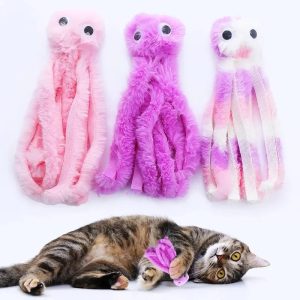 Jouet Poulpe pour chat
