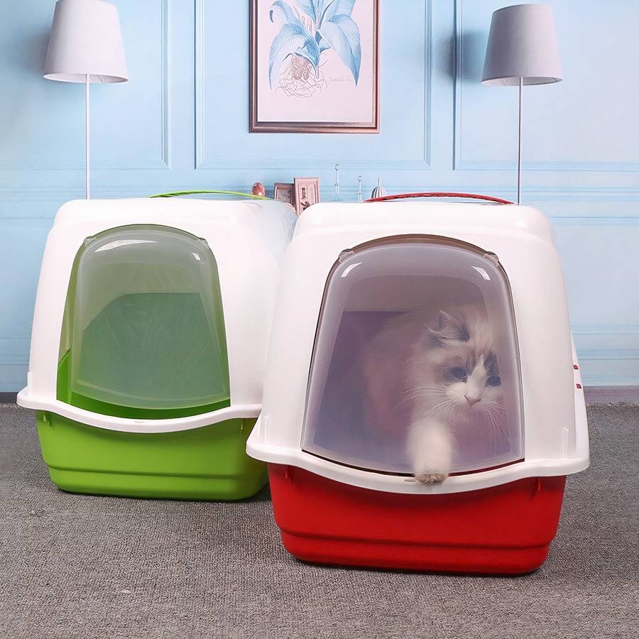 litière capuche confort chat
