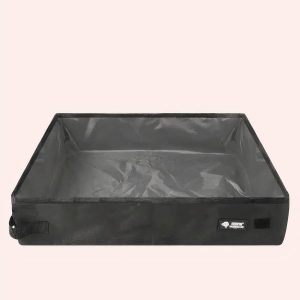 litière de voyage pliable pour chat