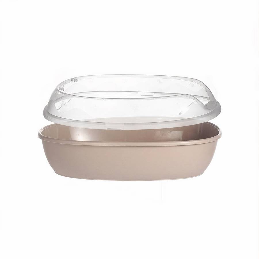 boîte à litière moderne pour chat