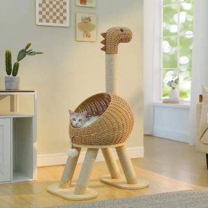 arbre à chat design dinosaure