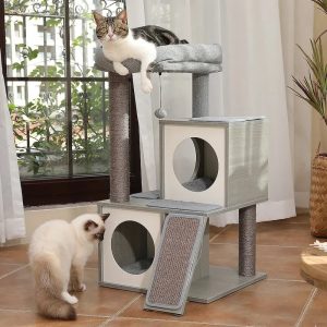 Petit arbre à chat moderne