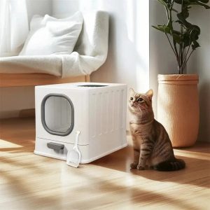 maison de toilette chat anti odeur