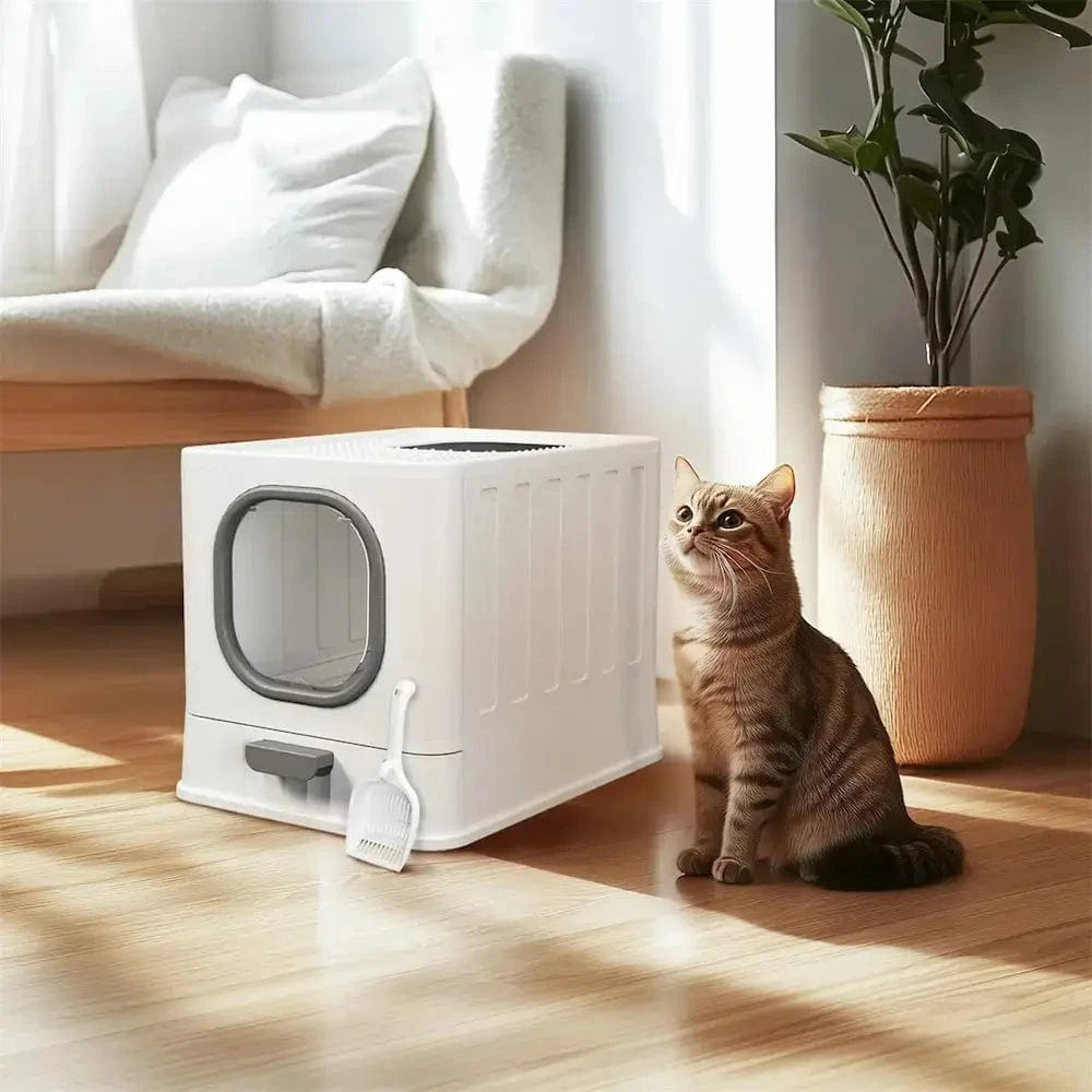 maison de toilette chat anti odeur