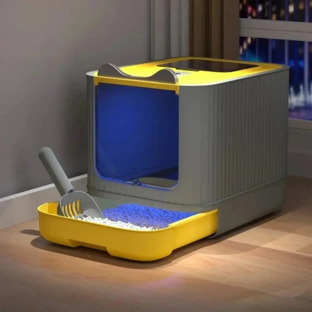 maison de toilette pliable chat