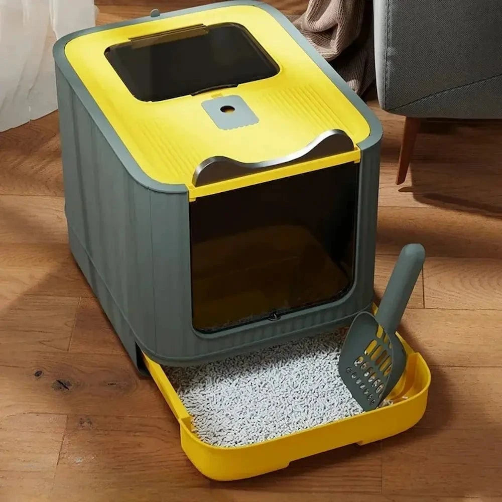 pliable maison de toilette chat