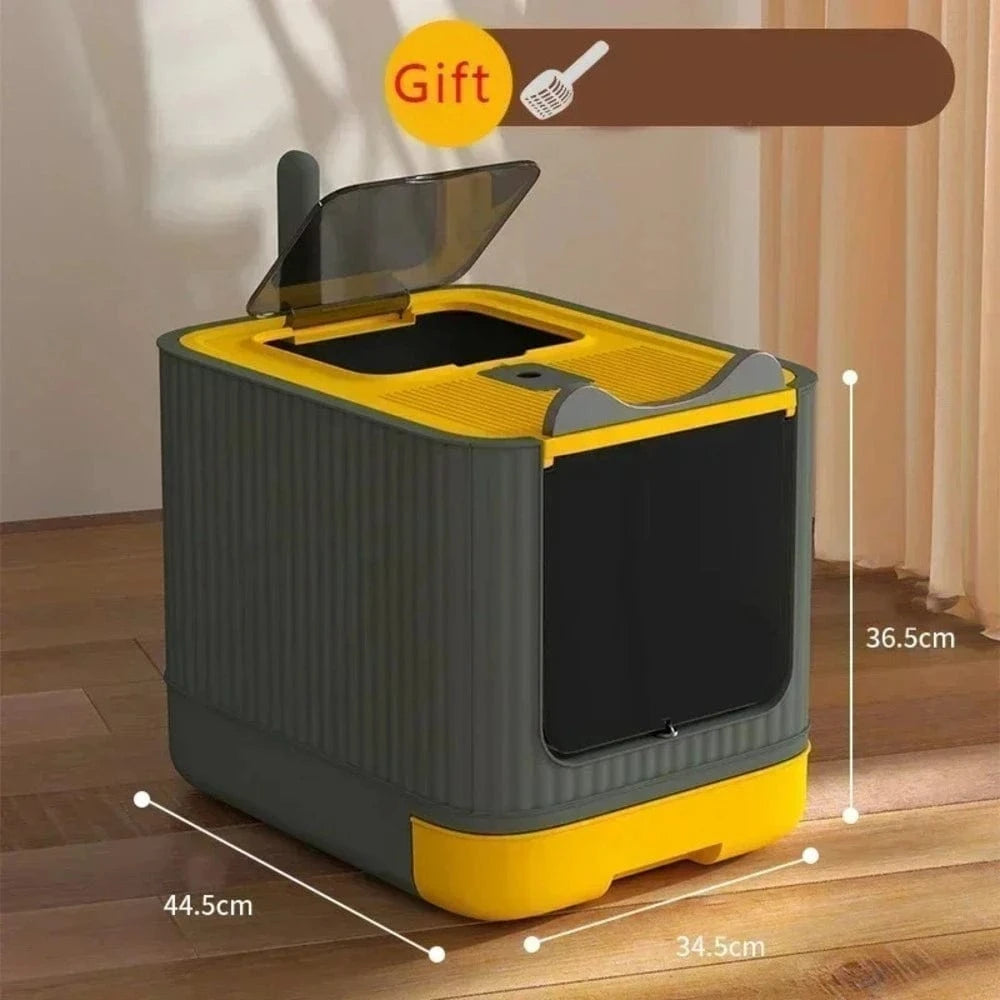 pliable et hygiénique maison de toilette chat