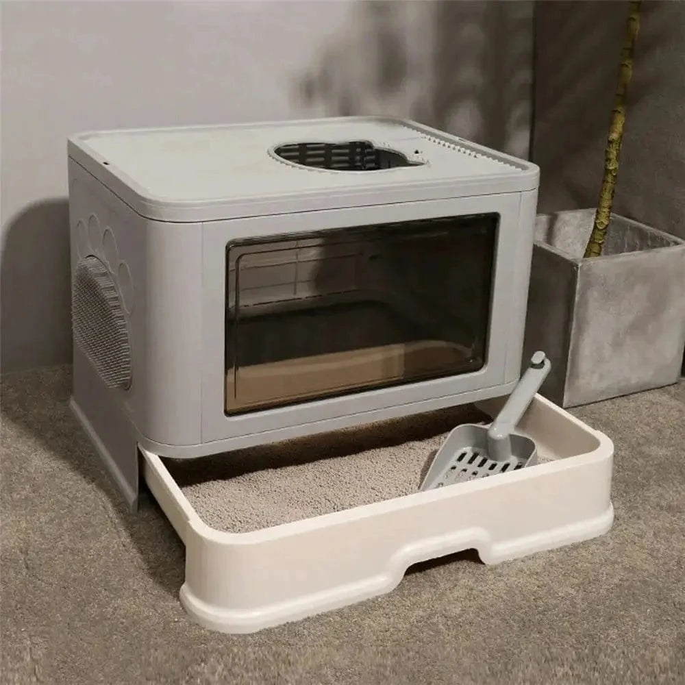 Maison anti-odeurs pour chat