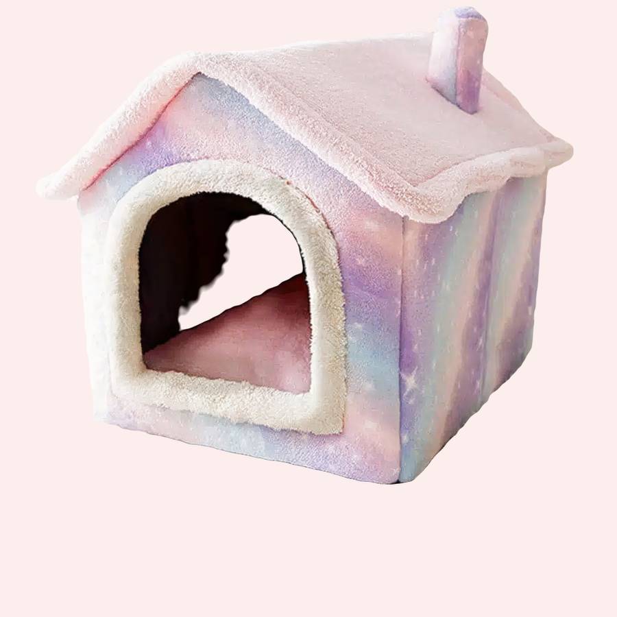 Maison pliable chat licorne