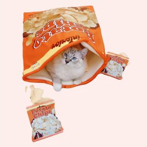panier chat forme chips