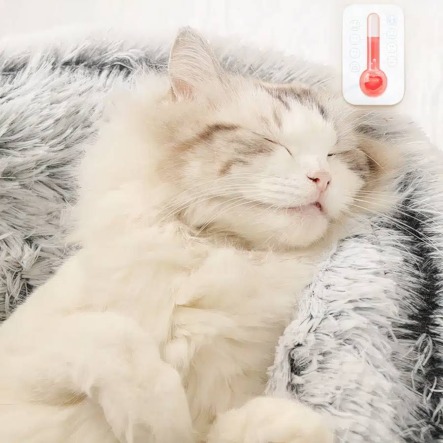 refuge peluche pour chat