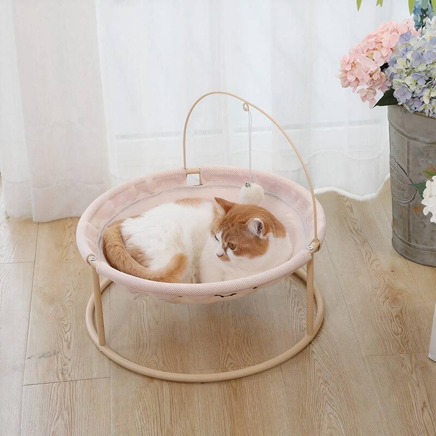 panier pour chat facile à nettoyer