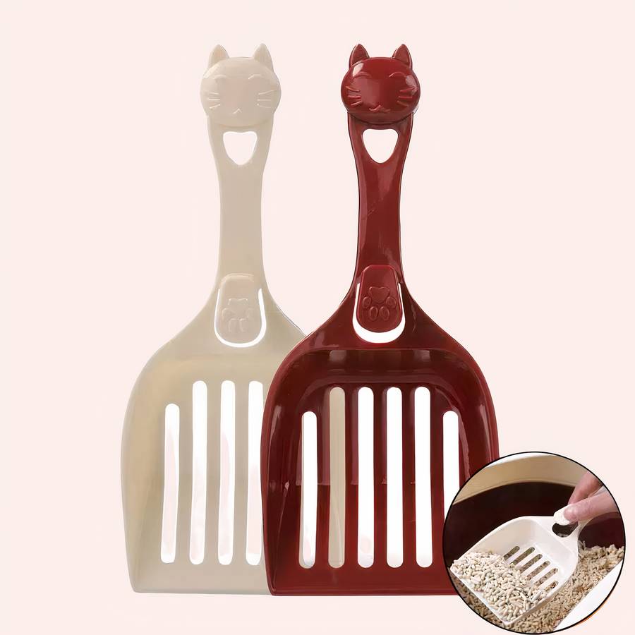 Pelle de litière chat plastique
