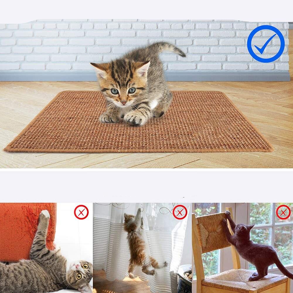 griffoir pour chat en sisal