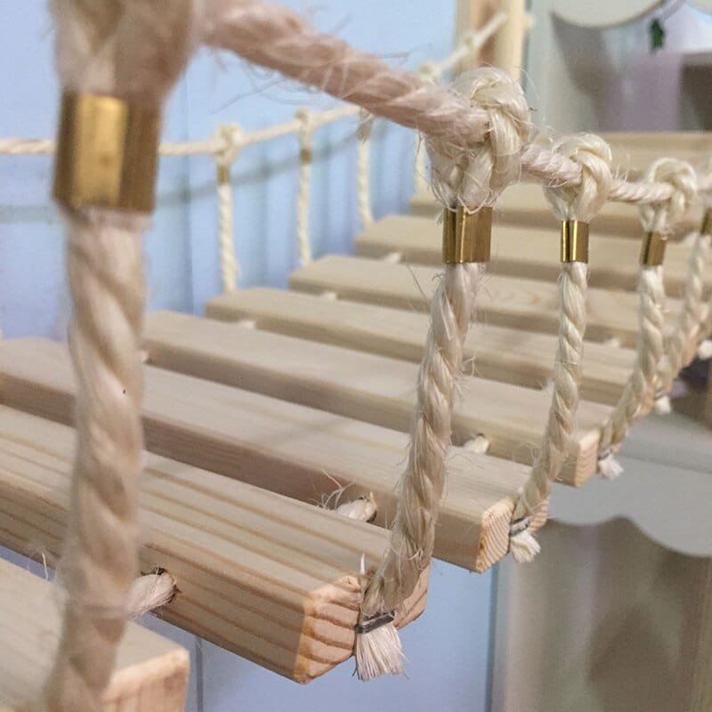 passerelle pour chat en bois