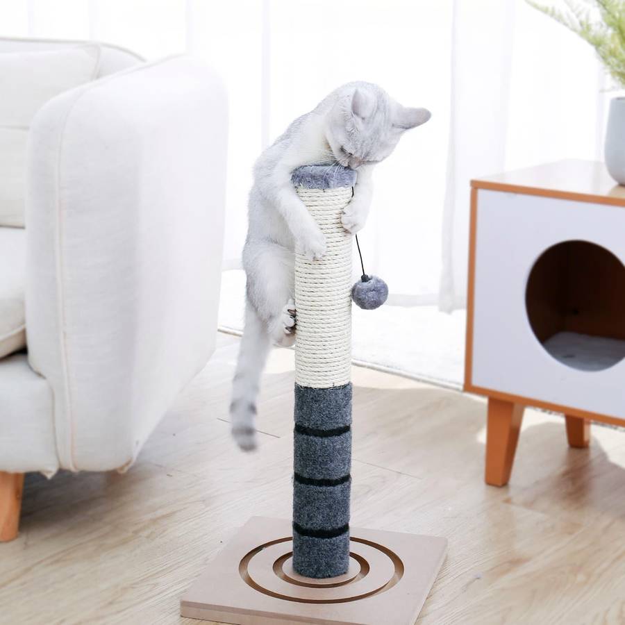 poteau pour chat naturel