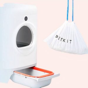 rouleaux de sacs de litière