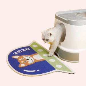 tapis litière chat dessin animé