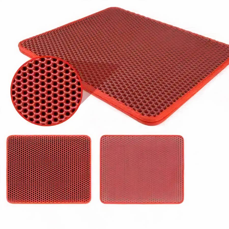 tapis coloré pour chat