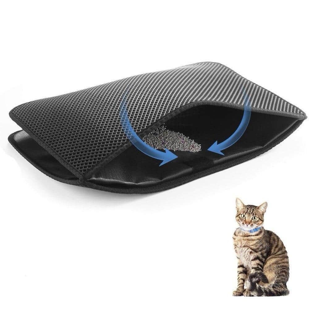 tapis litière chat solide