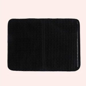 tapis litière noir chat